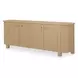 Loren Natural 6 Door Sideboard