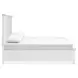 Harborwick White Dove King Storage Panel Bed