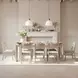 West End Natural Maple 90" Extendable Rectangular Butterfly Leaf Dining Table