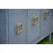 Effie Blue and Gold 4 Door Buffet