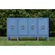 Effie Blue and Gold 4 Door Buffet