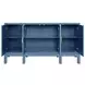 Effie Blue and Gold 4 Door Buffet