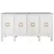Effie White 4 Door Buffet