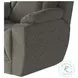 Challenger Athens Nickel Power Headrest Wall Hugger Big Mans Recliner