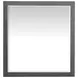 Meadowrise Raisin Black 6 Drawer Dresser with Rectangular Mirror