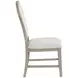 Gwendolyn Cerused Taupe Upholstered Dining Side Chair Set of 2