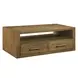 Garland Brown Rectangular Wood Top Ocassional Table