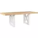Magnolia Brown 80" Extendable Rectangular Counter Height Dining Table