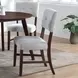 Tioga Gray Upholstered Dining Chair Set of 2