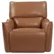 Portland Desert Leather Lay Flat Power Reclining Living Room Set with Power Headrest and USB Charging