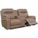 Bryluxe Tuscan Tan Leather Lay Flat Power Reclining Living Room Set with USB Charging