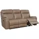Bryluxe Tuscan Tan Leather Lay Flat Power Reclining Living Room Set with USB Charging
