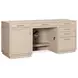Marlowe Polished Limestone 60" Credenza Desk