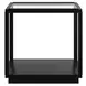 Glaze Onyx Square Glass Top Occassional Table Set