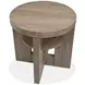 Conway Spiced Brown Round End Table