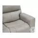 Laredo Cement Leather 87" Zero Gravity Power Reclining Sofa with Fold Down Center Console and USB Charging