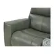 Laredo Sage Moss Leather 77" Zero Gravity Power Reclining Console Loveseat with Power Headrest and USB Charging