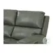 Laredo Sage Moss Leather 77" Zero Gravity Power Reclining Console Loveseat with Power Headrest and USB Charging