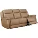 Fischer Saddle Leather Zero Gravity Power Reclining Living Room Set with Power Headrest and USB Charging