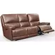 Highland Brown Coffee Zero Gravity Power Reclining Living Room Set with Power Headrest and USB Charging