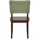 Tioga Brown and Cherry Round Dining Room Set