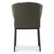 Delaney Dark Green Upholstered Dining Chair Set of 2