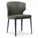 Delaney Dark Green Upholstered Dining Chair Set of 2