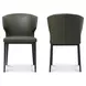 Delaney Dark Green Upholstered Dining Chair Set of 2