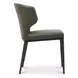 Delaney Dark Green Upholstered Dining Chair Set of 2