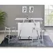 Zena Clear 30" Backless Barstool Set of 2