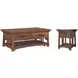Eldora Saddle Brown Occassional Table Set