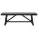 Eleanor Black Dining Bench