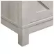 Holmes White 70" TV Stand With Sliding Door