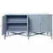 Eleanor Painted Light Blue 4 Door Cabinet