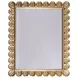 Eliza Gold Leaf Rectangular Wall Mirror