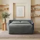 Elliott Blue 80" Air Mattress Queen Sleeper Sofa