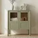 Hannah Green 2 Door Cabinet