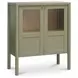 Hannah Green 2 Door Cabinet