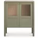 Hannah Green 2 Door Cabinet