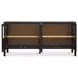Hannah Black 4 Door Sideboard