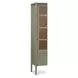 Hannah Green 4 Door Tall Cabinet