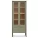 Hannah Green 4 Door Tall Cabinet