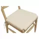 Tate Beige Upholstered Dining Chair Set of 2