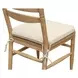 Tate Beige Upholstered Dining Chair Set of 2