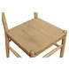 Tate Beige Upholstered Dining Chair Set of 2