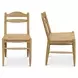 Tate Beige Upholstered Dining Chair Set of 2