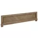 Montana Brown Queen Low Profile Panel Bed