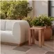 Regels Natural Outdoor Side Table