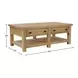 Emilia Natural Rectangular Coffee Table