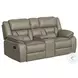 Kaoru Grey Reclining Living Room Set